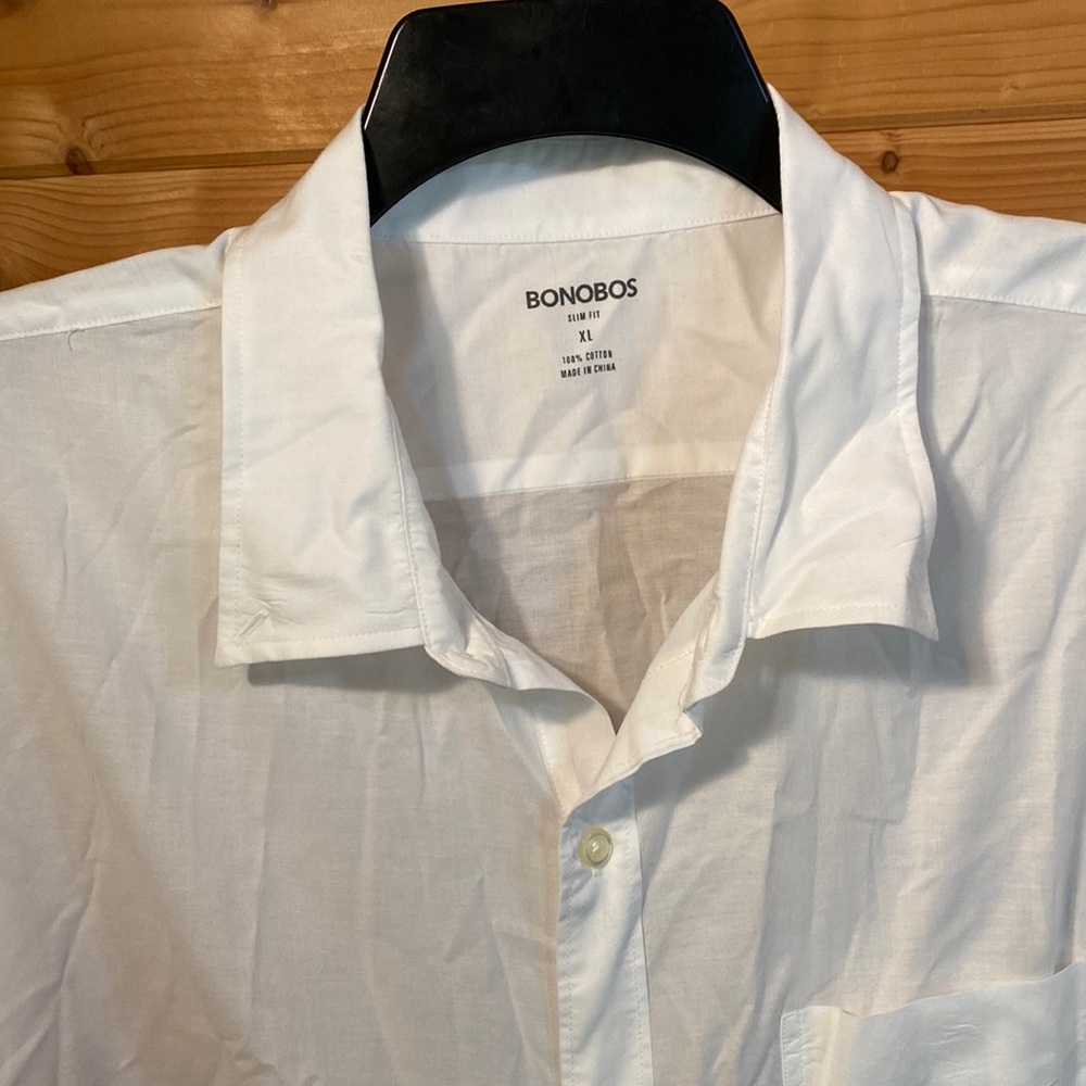 Bonobos lightweight white button up
